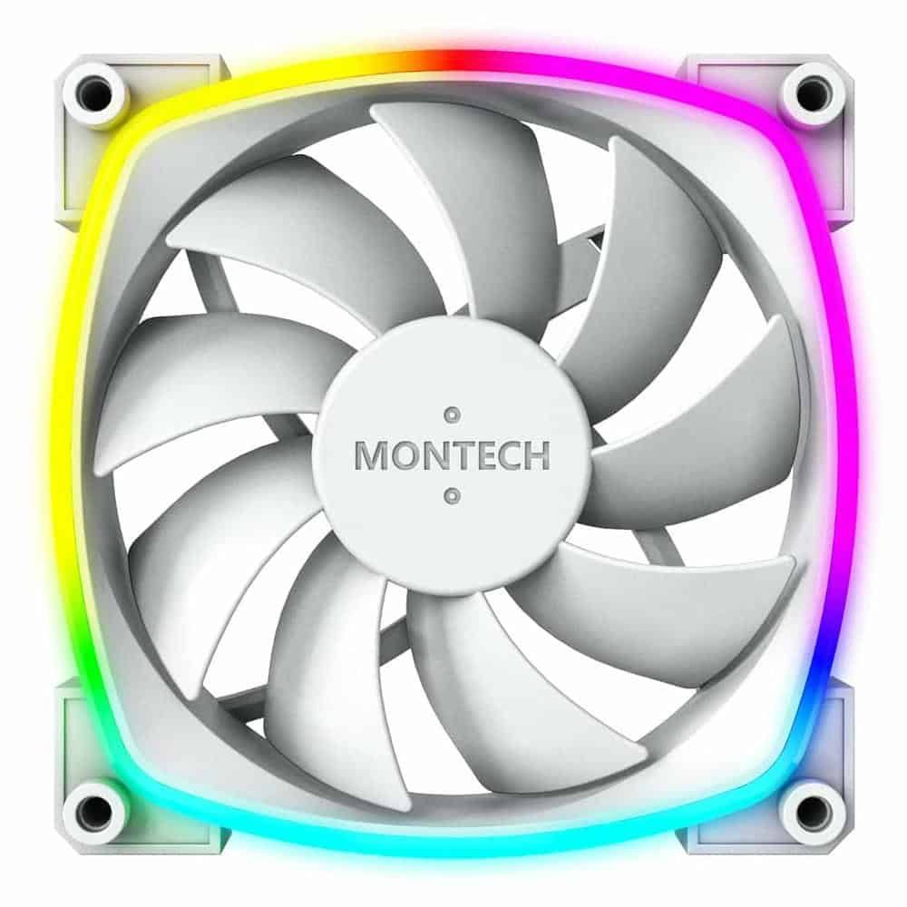 (image for) Montech AX120 PWM White 120mm ARGB Case Fan